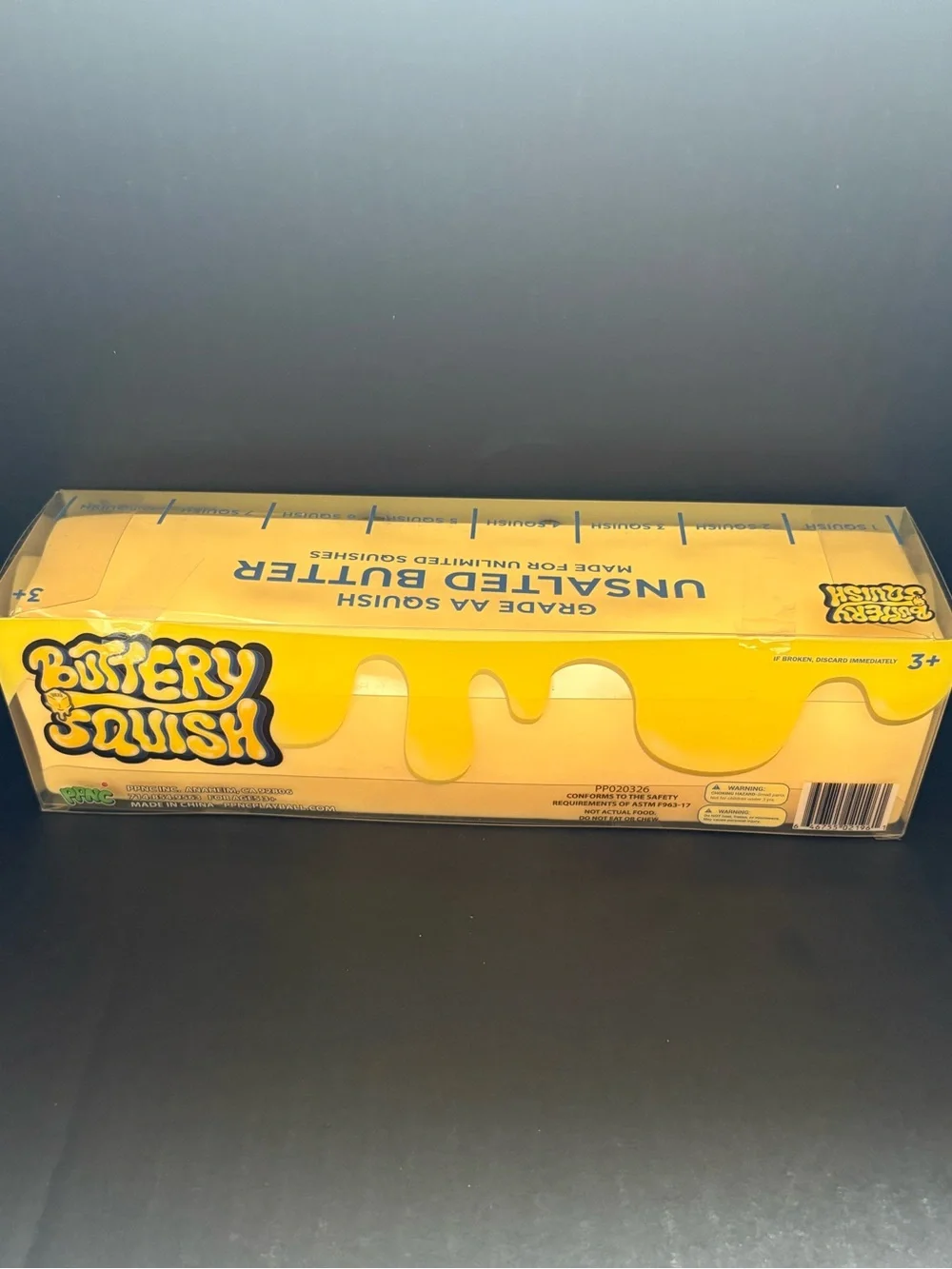 Buttery Squish - Unsalted Butter Sensory Toy - Yellow